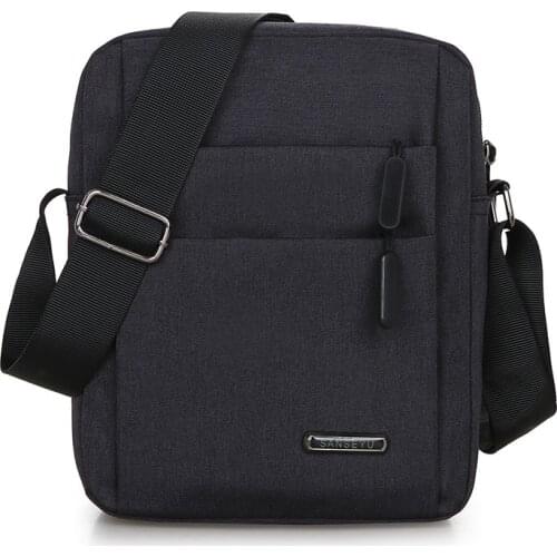 2020 High Quality Mens Handbags Canvas Bag For Man Male Cross Body Shoulder Messenger Bags Mens Casual Bussiness Handbags