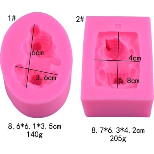 Sleeping baby shape, sugar, silicone mold, cake, molds