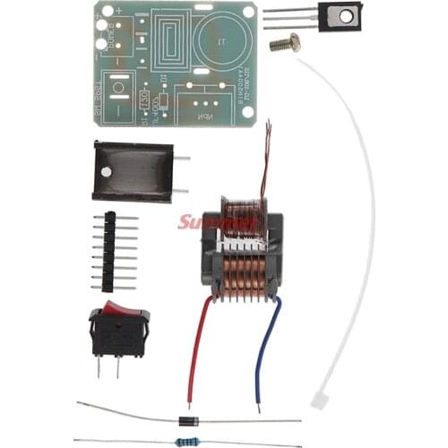 1Set 15KV New Transformer DC High Voltage Arc Ignition Generator Inverter Boost Diy Kit Electronic PCB Board Module