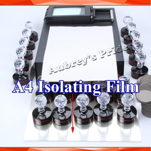10 Sheets A4 Isolating Film for Photosensitive Portrait Flash Stamp Machine Kit Selfinking Stamping Making Seal