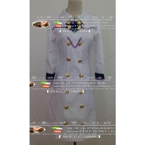 2016 Akagami no Shirayuki-hime Trench coat White Snow Cosplay Costume