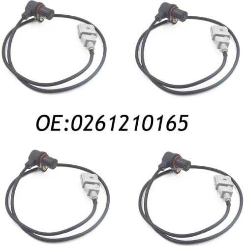 4PCS 0261210165 Crankshaft Position Sensor For AUDI VW Jetta Golf MK4 Passat B5 Bora