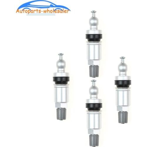 4 PCS YPTJJQZ for Tyre Pressure Monitoring System Sensor Repair kit TPMS Tire Valve for General Iron Steel Mate Tubeless Valve