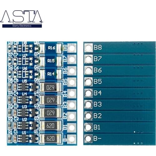 5S 21V 4.2V Balance Function Protection Board 68mA 5S Li-ion Lipo Battery Lithium 18650 Batteries Balanced Module BMS PCB