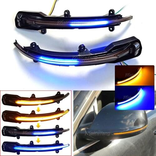 Dynamic Blinker For Audi Q5 SQ5 8R 2010-2017 Q7 Facelift 2010-2015 LED Turn Signal Light Side Wing Rearview Mirror Indicator