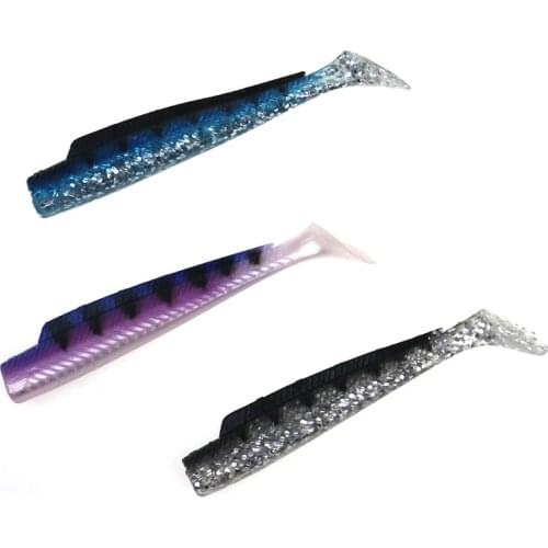 HISTOLURE 6pcs/lot Fishing Lure 90mm 5g Soft Baits Fishing Wobbler Bass Bait Artificial Fishing soft Lure Tacke