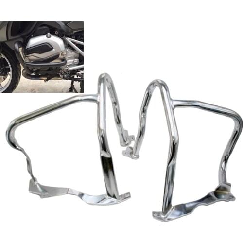 New Motorcycle Chrome Front Engine Guard Highway Crash Bar Bumpers Protection For BMW R1200RT 2014 2015 2016 2017 2018 R1200R T