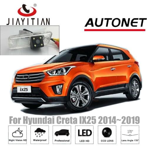 JiaYiTian Rear View Camera For Hyundai ix25 IX25 Creta Cantus 2014~2019 CCD Night Vision/Backup camera License Plate camera