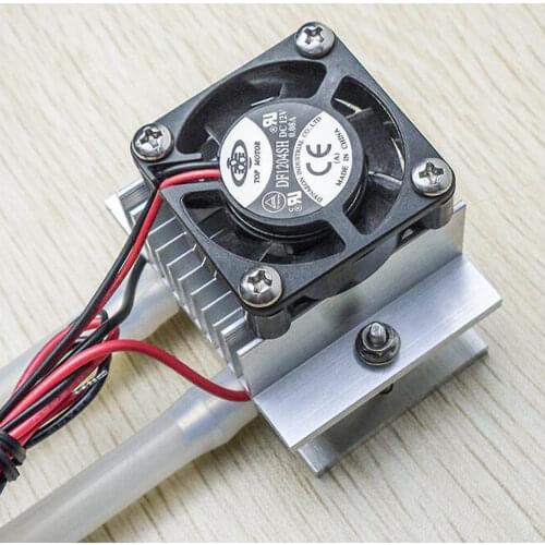 DIY Kit TEC1-12706 Thermoelectric Peltier Conduction Module Water Cooler Cooling System 60W semiconductor Instrument Parts