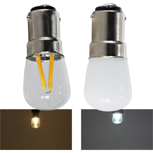 B15D B15 Refrigerator 12 volt candle bulb led filament light 12V 110V 220V BA15D COB Fridge Freezer Chandeliers Lighting lamp