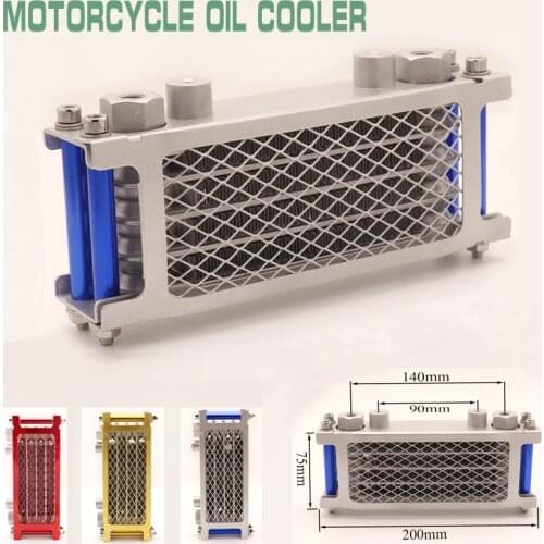 Motorcycle Oil Cooler For 50 70 90 110 125 140 150 160 CC Dirt Bike Pit Bike Monkey Bike ATV Quad