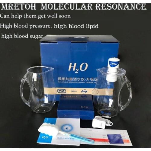 MRET OH 7.8Hz Low Frequency Molecular Resonance Water Change the structure of water molecules to help treat chronic diseases