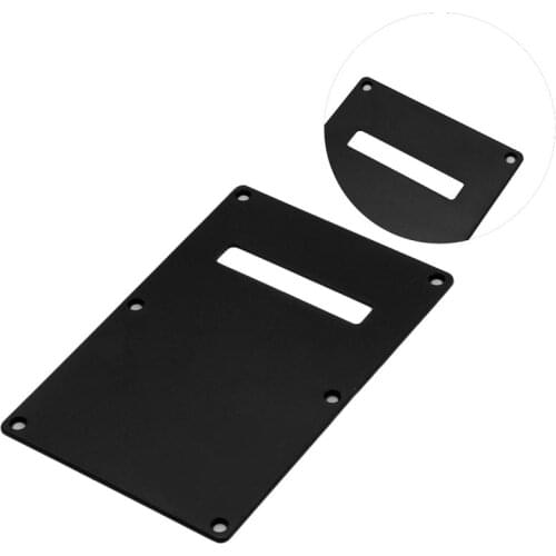 Single Ply Tortoises Tremolo Cover Backplate for ST Stratocaster Electric Guitar