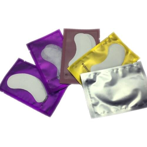 50 pairs Hydrogel Eyelash extension Patches for eyelash Under Eye Pads Soft Eye Lashes Patch extensions Make Up Tools