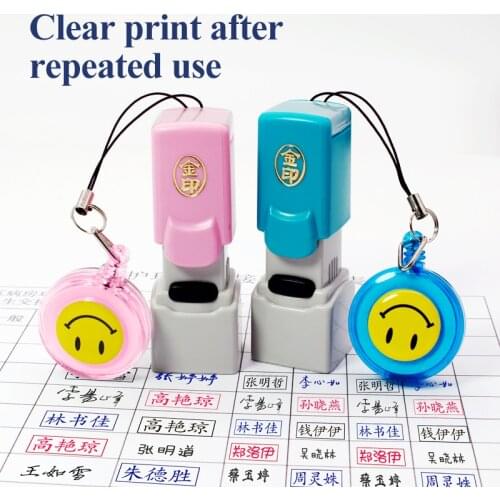 Personal Name Stamp Handwritten Signature Stamp Lettering Personality Art Design Signature Steal Nurse Name Private Production