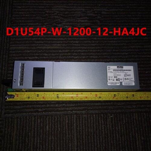 Almost New Original PSU For Murata 1200W Switching Power Supply D1U54P-W-1200-12-HA4JC