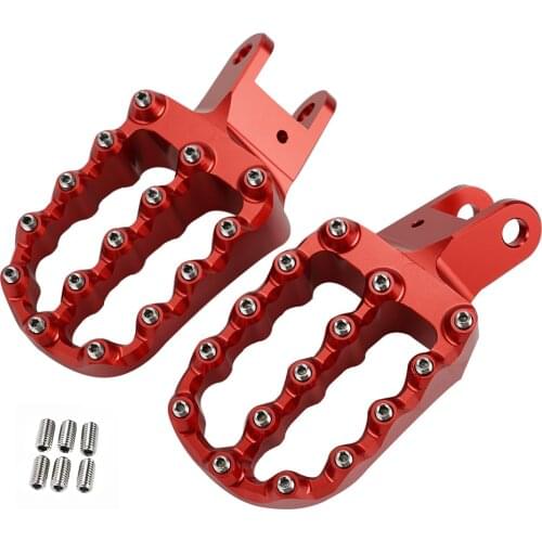 Footrest Footpeg Foot Pegs Rests Pedal For Honda Africa Twin CRF1000L DTC For Honda CR80 85 85R RB XR250R XR400R XR600R XR650L