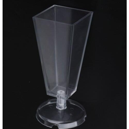 Clear Acrylic Candle Mold Clay Soap Candle Making Mould Craft DIY Reusable Tools