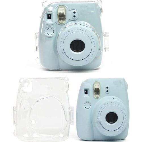 Clear Hard Case Protector Cover for Instax Mini 8/9 Camera