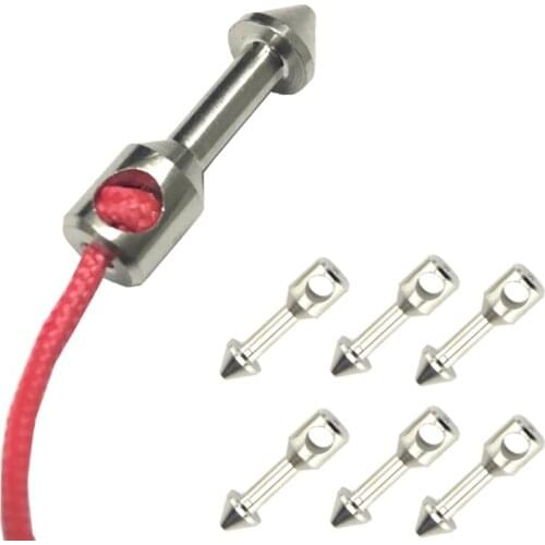 U2JB 6pcs Stainless Steel Spear Band Wishbone Nail Fish Fork for Spearfishing Scuba Diving Fishing Tackle Tool Pesca