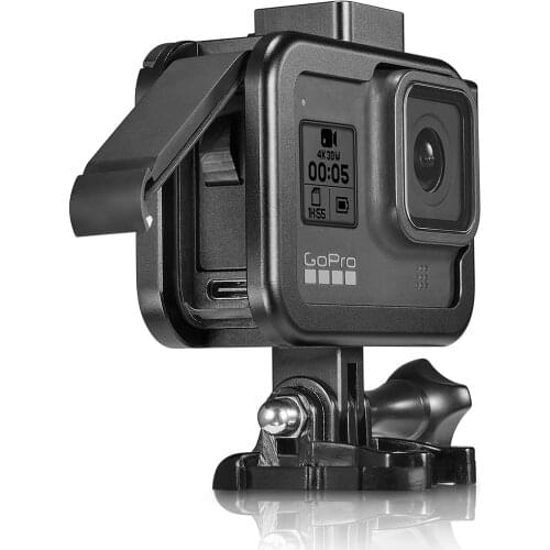 For GoPro Hero 8 Black Action Camera Protective Mirror Cover or Aluminum Frame Accessory for Go Pro 8 Action Camera Accessories