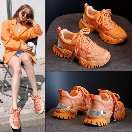 Koovan Womens Sneakers Shoes 2020 Autumn New Womens Shoes Super Fire Breathable Composite Sole Girls Sports Footwear