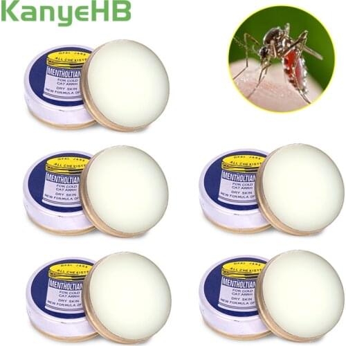 5pcs Tiger Balm Insect Sting Anti-itching Ointment Menthol Balm Refreshing Cream Relief Headache Dizziness Medical Plaster A498