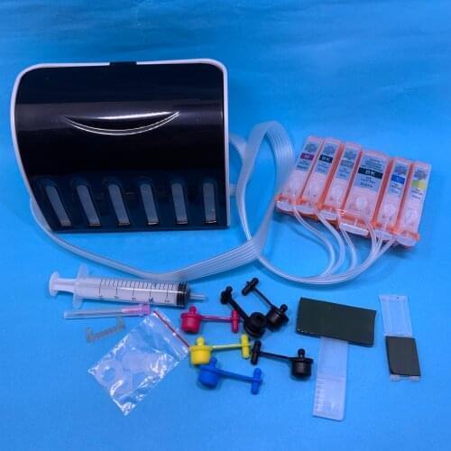 6 color BCI325 CISS ink cartridge BCI-325 BCI-326 with chip for Canon PIXUS MG8130 MG6130 (Japan)