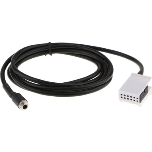 Car Aux In Adapter Cable for VW Golf 6 Passat Touareg Touran RCD210 310 510