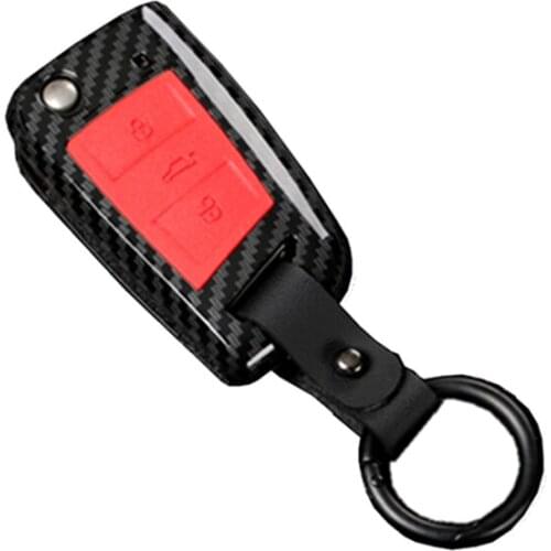 Car 3 Button Folding Remote Key Cover Case Holder Protect Keychain Keyring for Volkswagen 18 PASSAT D Style ABS Brand New