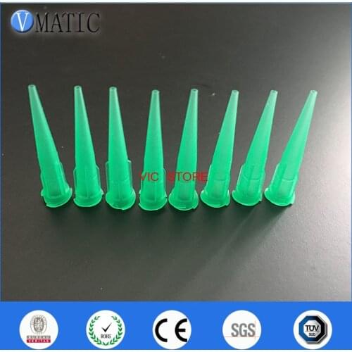 Free Shipping Plastic Conical Smooth Flow Tapered Needle Assortment 100Pcs 18G TT Tapered Dispense Needle Tip