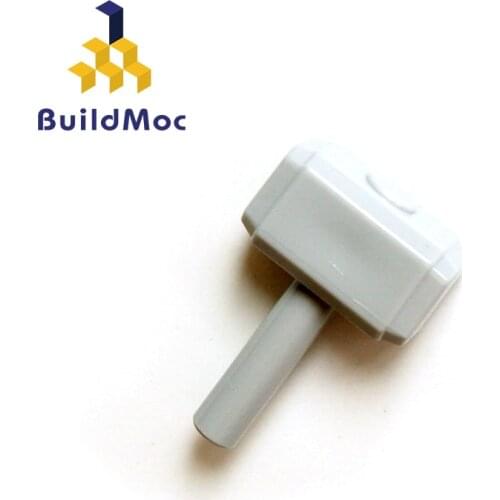 BuildMOC Compatible Assembles Particles 75904 HAMMER For Building Blocks Parts DIY LOGO Educational gift Toys