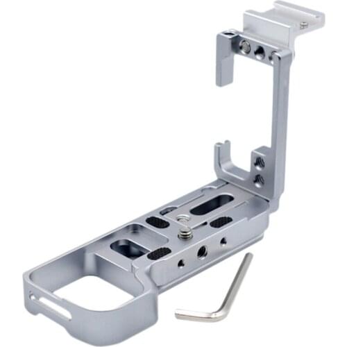 Quick Release Plate,for Sony A7C Camera L Bracket Quick Release Base with Hot Shoe Vertical Camera L Bracket