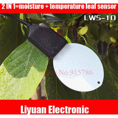 2 IN 1 leaf temperature and humidity sensor / moisture + temperature leaf sensor /RS485 output leaf surface Transmitter