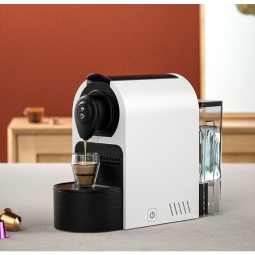JRM0180 Italian Capsule Coffee Machine Fully Semi-automatic Mini Coffee Machine 1400W 800ml American Coffee 19Bar Light Weight