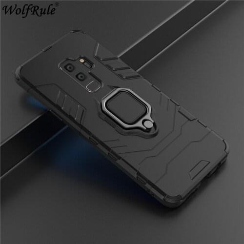 Holder Magnetic Case For Samsung S9 Case Durable Metal Ring Stand Cover For Samsung Galaxy S9 Plus Case For Samsung S9/S9 Plus