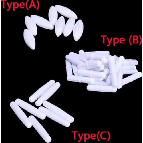 Magnetic Stir Bar Type(A) Type(B) Type(C) A50/60/70 B35/40/45/50/60 C30/35/40/45 PTFE Rotor Magnet Magnetic Stirrer1/ 2/5pcs