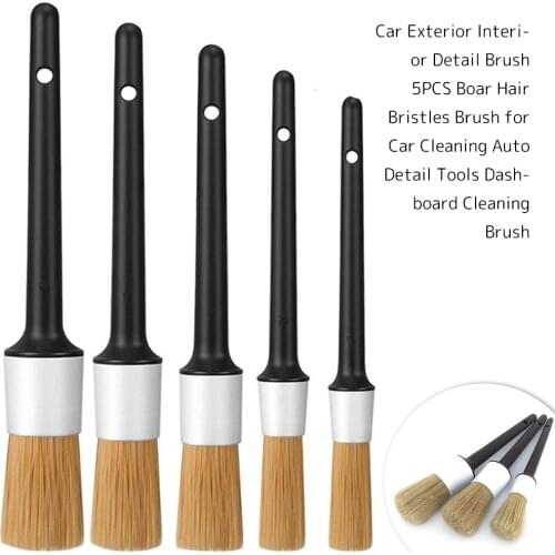 Car Interior Detailing Brush Set Air Vent Wheels Engine Emblems Auto Interior Dashboard Cleaning Tools Auto Care Car Accessories