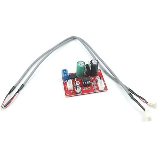 NE5532 Dynamic Microphone Stereo Preamp Amplifier Board + Signal Shielding