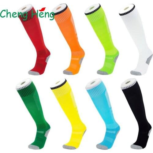 CHENG HENG 1 Pair Casual Socks Mens Polyester Cotton Adult Stockings Over The Knee Breathable Bar Four Seasons Socks