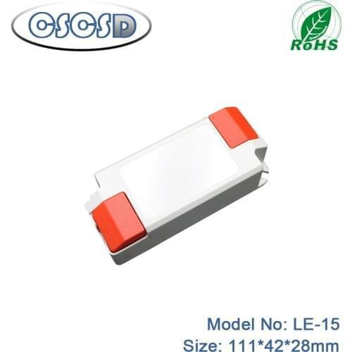 1lot (10pcs) 111*42*28mm CSCSD plastic electronics enclosure round square abs enclosure for driver led