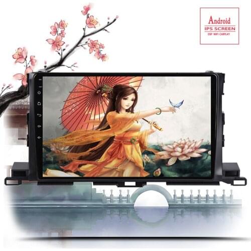 10.1 Inch Android 10.0 For Toyota Highlander 2014 2015 2016 2017 2018 2019 Car DVD GPS Navigation Head Unit