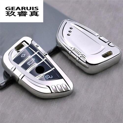 Car Styling TPU Key Cover Case Shell Bag Protective Stickers For BMW 3 4 5 6 7 serise f10 f30 f34 X1 X3 X4 X5 X6 F25 F26 F15 F16
