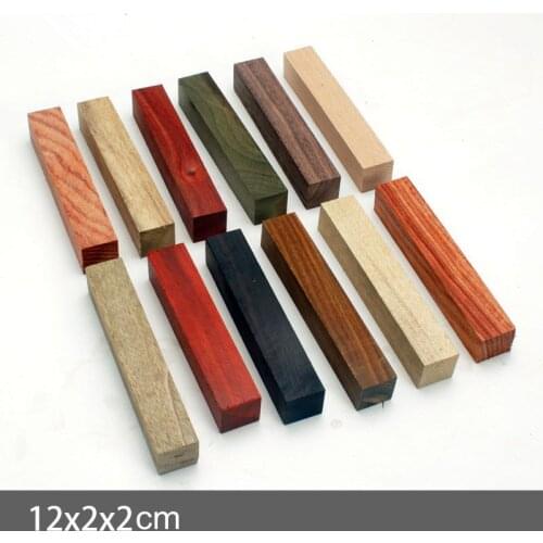 120*20*20mm wood pen blanks handles material woodworking DIY wood handle parts Tool parts