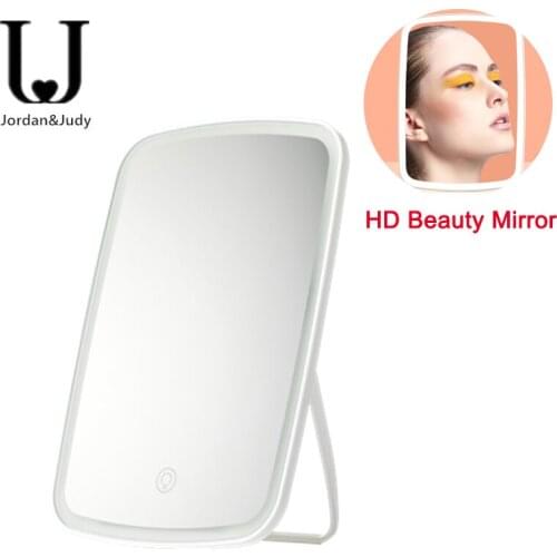 Youpin Jordan&Judy Makeup Mirror Adjustable Color Temperature Desktop LED Light Folding Touch Dimmable Lamp