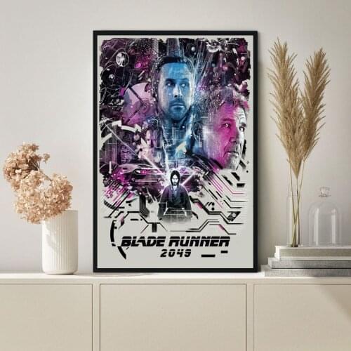 Blade Runner 2049 Poster Classic Hot Sale Movie Canvas Art Print Poster Wall Painting Home Decoration (No Frame)