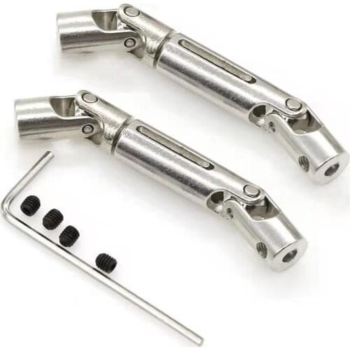 Metal Drive Shaft Transmission Shaft CVD Parts for WPL D12 JJRC RC Car 1/16 Pickup Truck Spare Parts Accessories