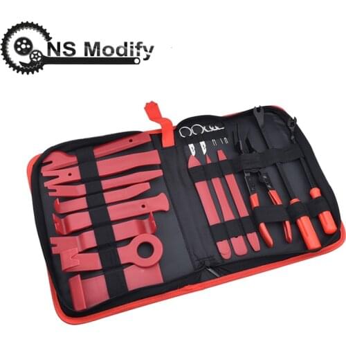 6pcs/19pcs Metal Plastic Auto Car Radio Panel Door Clip Panel Trim Dashboard Removal Set DIY Car Interior Repair Tool Kit