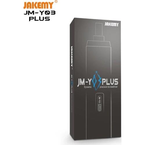 JAKEMY 2020 Newest JM-Y03plus 43 in 1 Household Portable Mini Cordless Precision Rechargeable Electric Screwdriver Set with LED