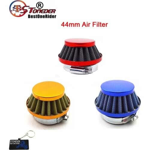 STONEDER 44mm Air Filter Clearner For 2 Stroke 47cc 49cc Engine Carb Carburetor Pocket Dirt Bike Mini Moto ATV Quad